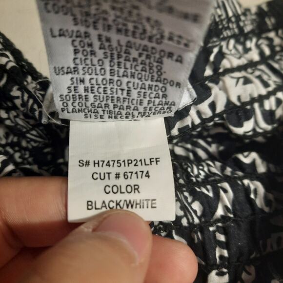 Lots of Love by Speechless black and white boho skirt size Small - Picture 7 of 10